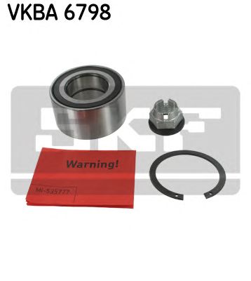 VKBA 6798 SKF Підшипник кульковий d>301